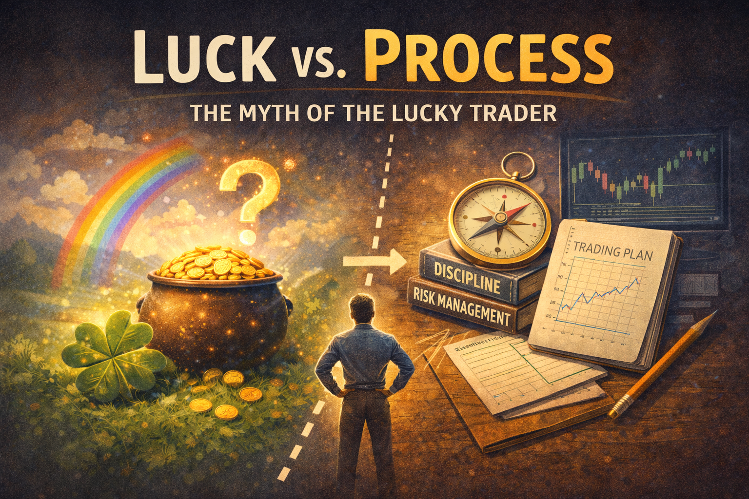 Luck vs. Process: The Myth of the 'Lucky' Trader